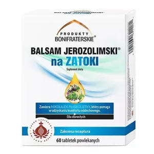 Bonifrater Products Balsam de Ierusalim pentru sinusuri, 60 comprimate filmate