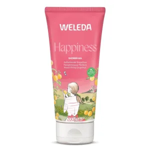 Weleda Happiness, gel de duș cu grapefruit, 200 ml
