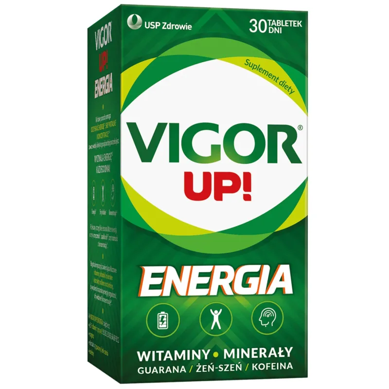 Vigor Up! Energy, 30 comprimate USP — preț și oferte