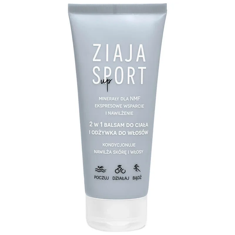 Ziaja Sport Up, loțiune de corp hrănitoare și balsam de păr 2în1, 200 ml — preț și oferte