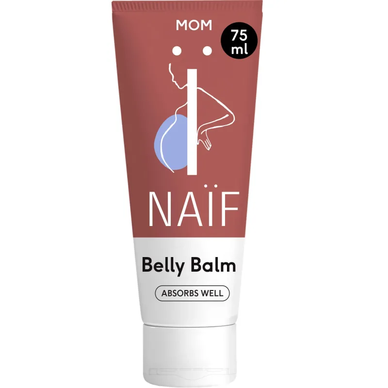 Naif Mom, loțiune de corp naturală pentru vergeturi, 75 ml — preț și oferte