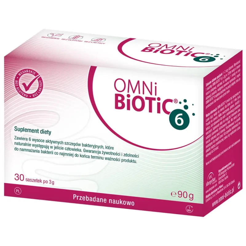 OmniBiotic 6, pulbere, 3 g x 30 pliculețe Institut AllergoSan — preț și oferte