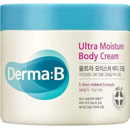 Crema ultra-hidratanta pentru corp Daily Ultra Moisture Body Cream, 430 ml, Derma:B — preț și oferte