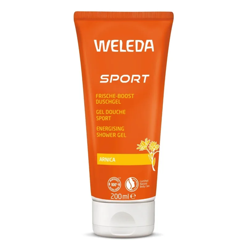 Weleda Sport, gel de duș cu arnică, 200 ml — preț și oferte
