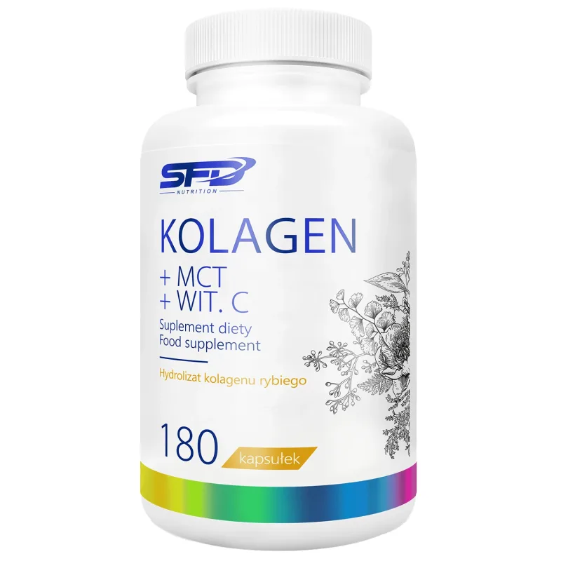 SFD Colagen + MCT + Vitamina C, 180 capsule — preț și oferte