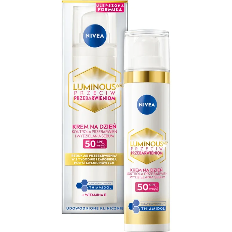Nivea Cellular Luminous 630, cremă de zi anti-pigmentare, SPF 50, 40 ml — preț și oferte