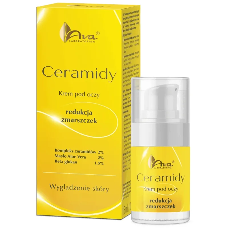 Ava Ceramides, cremă de ochi pentru reducerea ridurilor, 15 ml — preț și oferte
