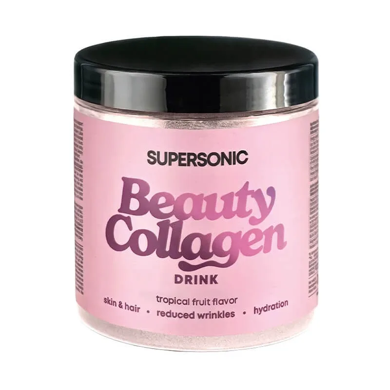 Supersonic Beauty Collagen Drink, aromă de fructe tropicale, 185 g — preț și oferte