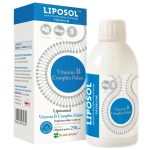 Liposol Liposomal Vitamina B Complex Folat, 250 ml
