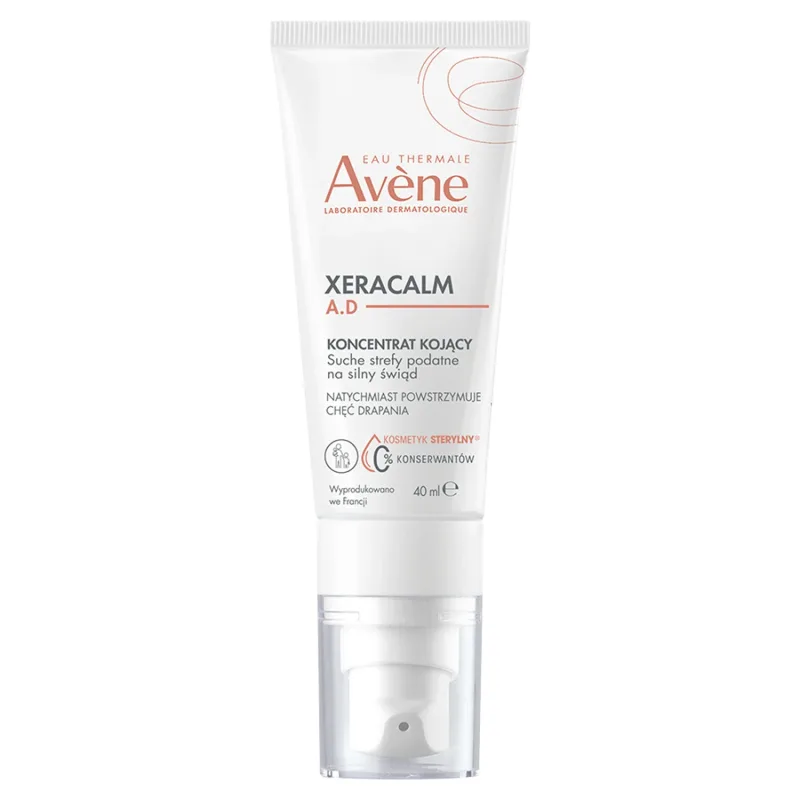 Avene XeraCalm A.D concentrat calmant, pentru față, corp și pleoape, piele iritată, atopică și pruriginoasă, 50 ml — preț și oferte