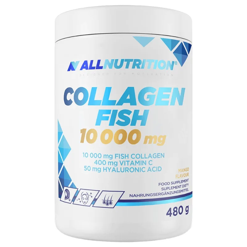 Allnutrition Colagen de pește 10000 mg, aromă de mango, 480 g — preț și oferte