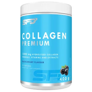SFD Colagen Premium, aromă de coacăze negre, 400 g