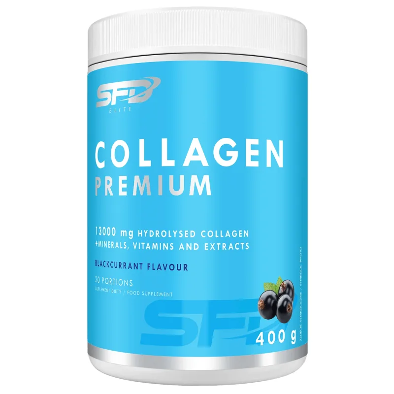 SFD Colagen Premium, aromă de coacăze negre, 400 g — preț și oferte