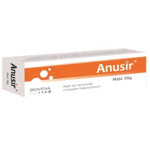 Anusir, unguent calmant și hidratant pentru zona anală, 30 g