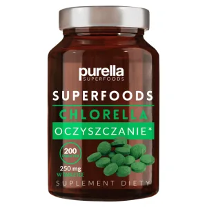 Purella Superfoods Chlorella Purificare, 200 comprimate