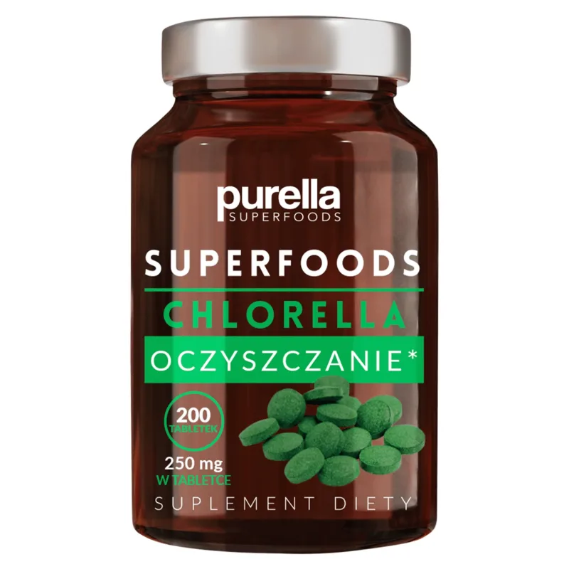Purella Superfoods Chlorella Purificare, 200 comprimate — preț și oferte