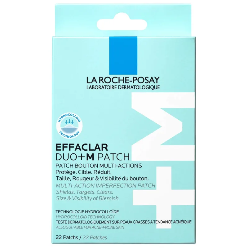 La Roche-Posay Effaclar Duo+M, plasture multifuncțional pentru coșuri, 22 unități — preț și oferte