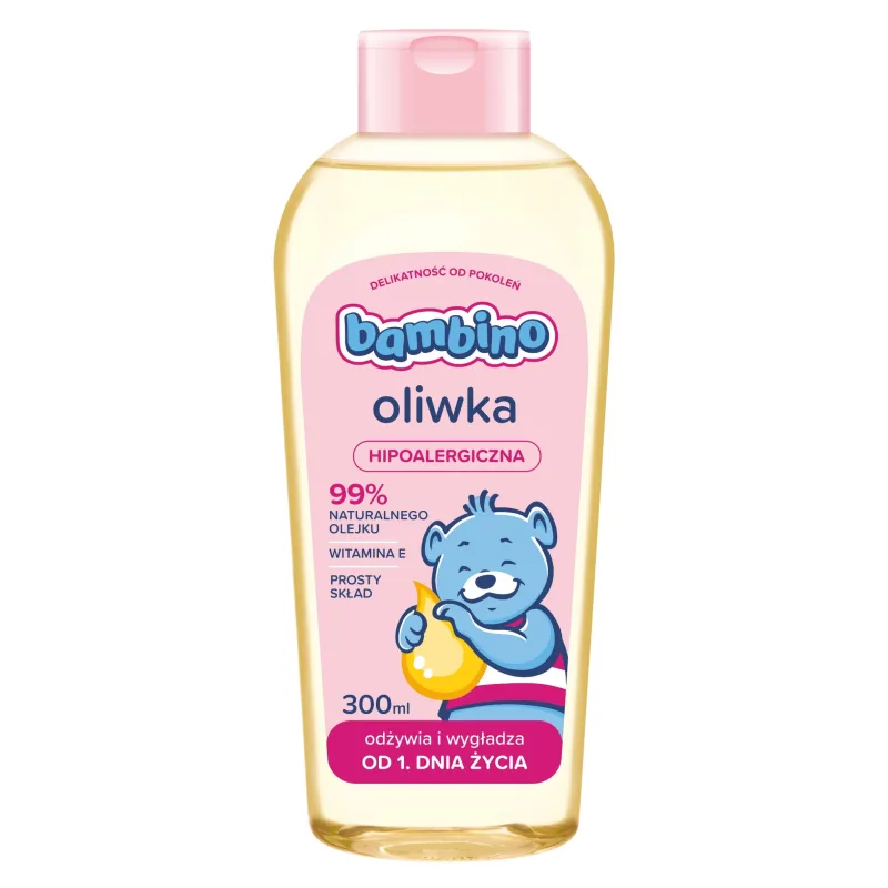 Bambino, ulei de măsline hipoalergenic, din prima zi de viață, 300 ml — preț și oferte