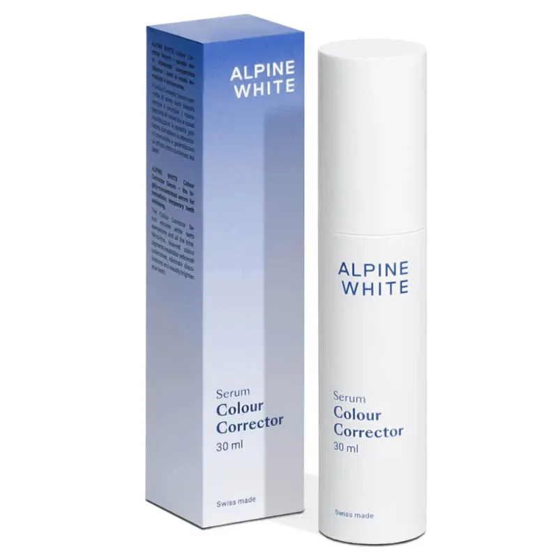 Alpine White Colour Corector, ser pentru albirea imediată a dinților, 30 ml — preț și oferte