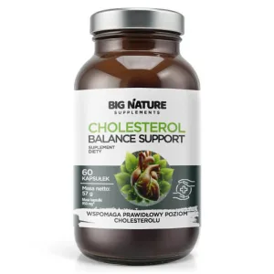 Big Nature Cholesterol Balance Support, 60 capsule