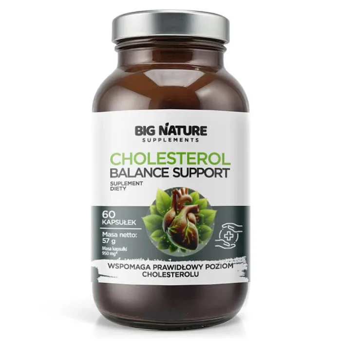 Big Nature Cholesterol Balance Support, 60 capsule — preț și oferte