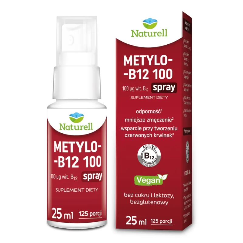 Naturell Methyl B12 100, spray, 25 ml — preț și oferte