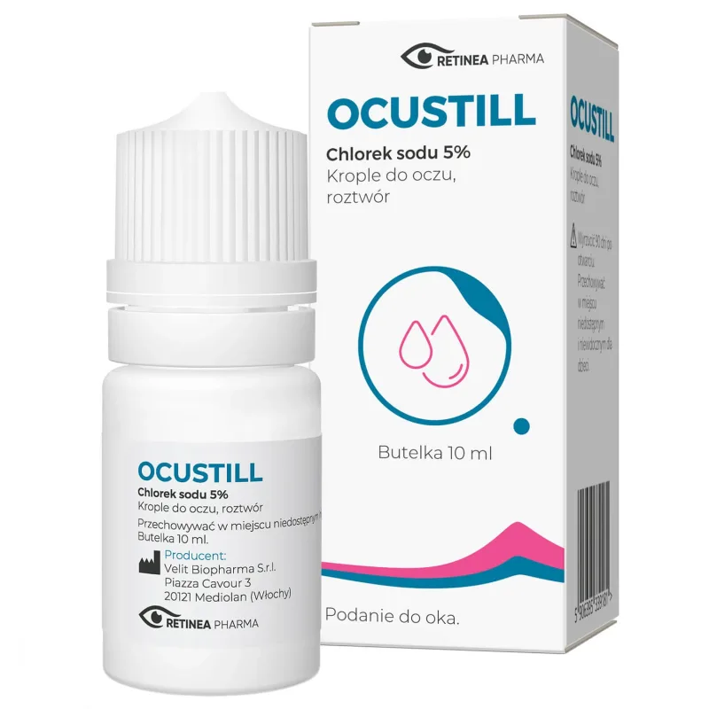 Ocustill, picături pentru ochi, soluție, 10 ml Pharm Supply — preț și oferte