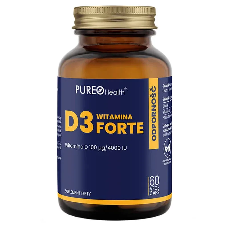 Pureo Health Vitamina D3 Forte, 60 capsule — preț și oferte