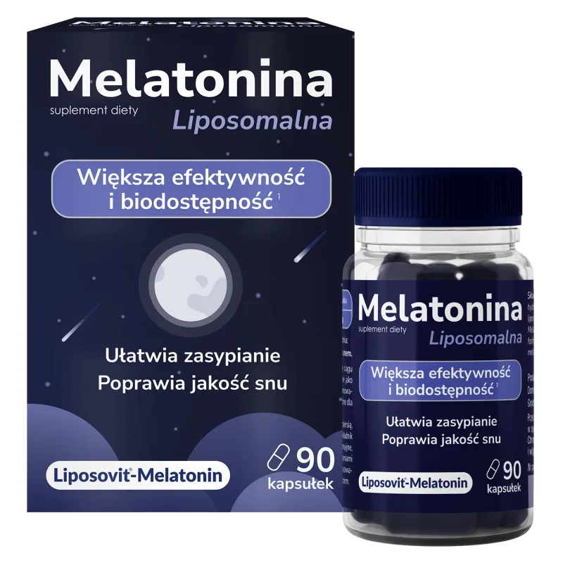 Melatonină lipozomală, 90 capsule Domowa Apteczka — preț și oferte