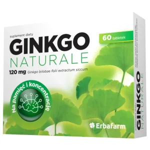 Erbafarm Ginkgo Naturale, 60 comprimate