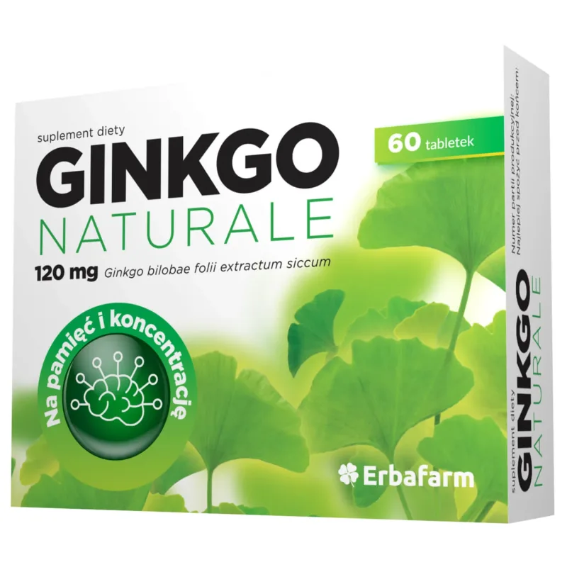 Erbafarm Ginkgo Naturale, 60 comprimate — preț și oferte