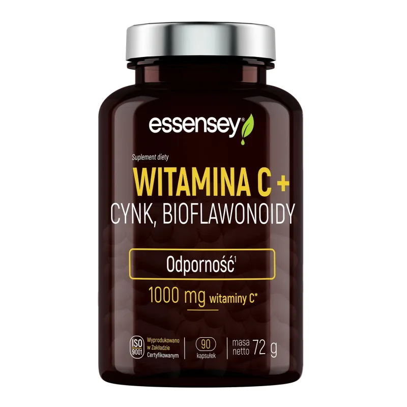 Essensey Vitamina C + Zinc, Bioflavonoide, 90 capsule — preț și oferte