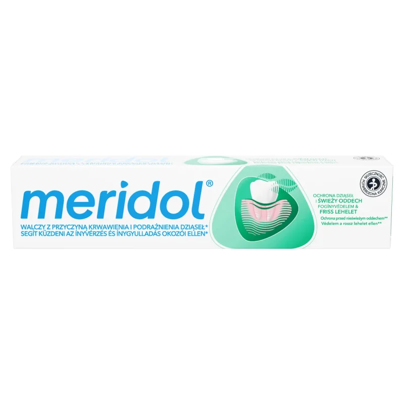 Meridol Protecție pentru gingii și respirație proaspătă, pastă de dinți, 75 ml — preț și oferte