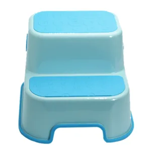 Inaltator pentru toaleta anti-derapant cu 2 trepte, Blue, Bebe Royal