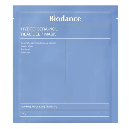 Masca de fata pentru hidratare intensa si calmare Hydro Cera-Nol, 34 g, Biodance — preț și oferte