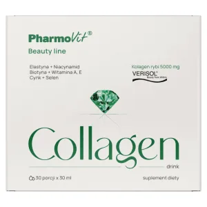 PharmoVit Colagen băutură Linia de frumusețe, 30 ml x 30 unități