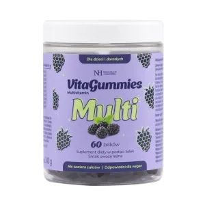 Noble Health VitaGummies Multivitamine, aromă de fructe de pădure, 60 bucăți