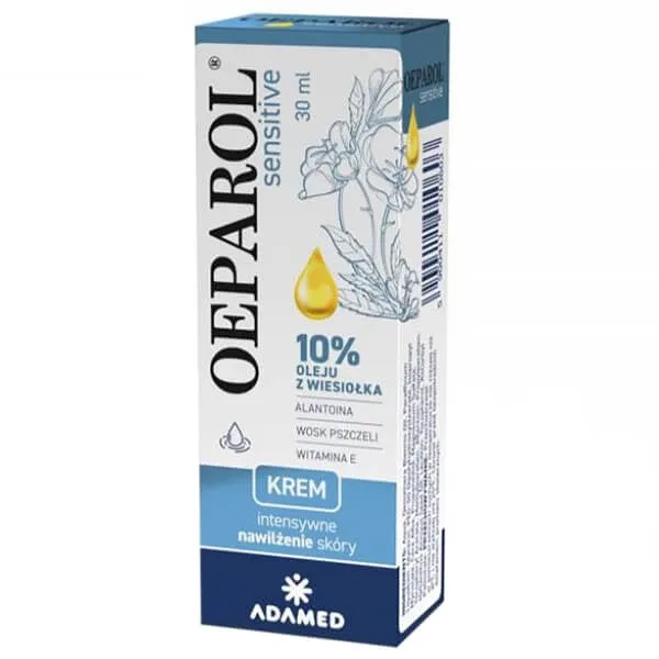 Oeparol Sensitive, cremă, hidratare intensivă a pielii, 30 ml Adamed — preț și oferte