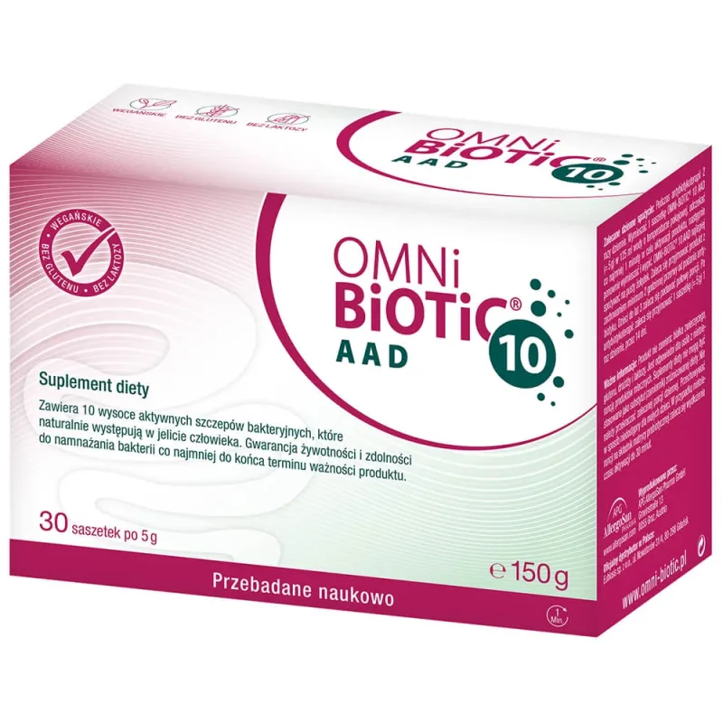 OmniBiotic 10 AAD, pulbere, 5 g x 30 pliculețe Institut AllergoSan — preț și oferte