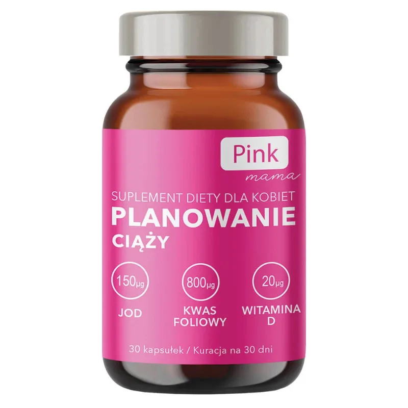 Planificarea sarcinii Pink Mama, 30 capsule — preț și oferte