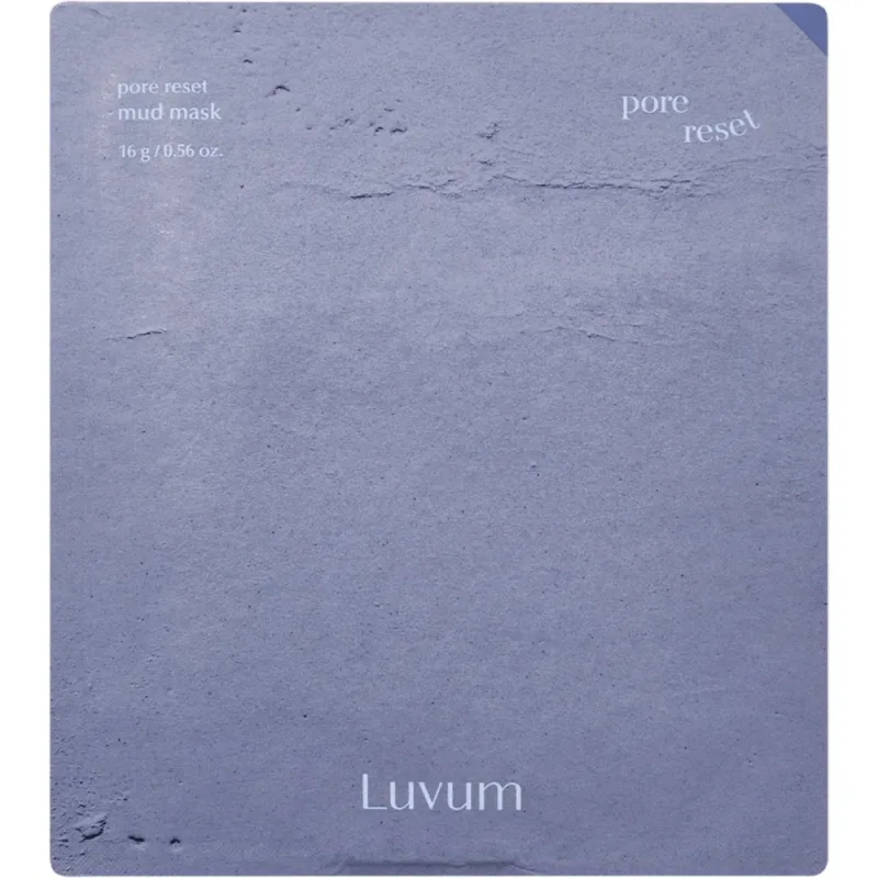 Luvum Pore Reset Mud Masca de fata - Curatare profunda si exfoliere delicata, 16 g — preț și oferte