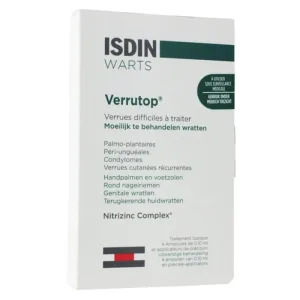 Isdin Verrutop Tratament veruci 4 fiole 0.10ml