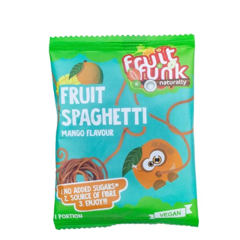 Spaghetti cu mango Mini-Fruit, 20 g, Fruitfunk — preț și oferte
