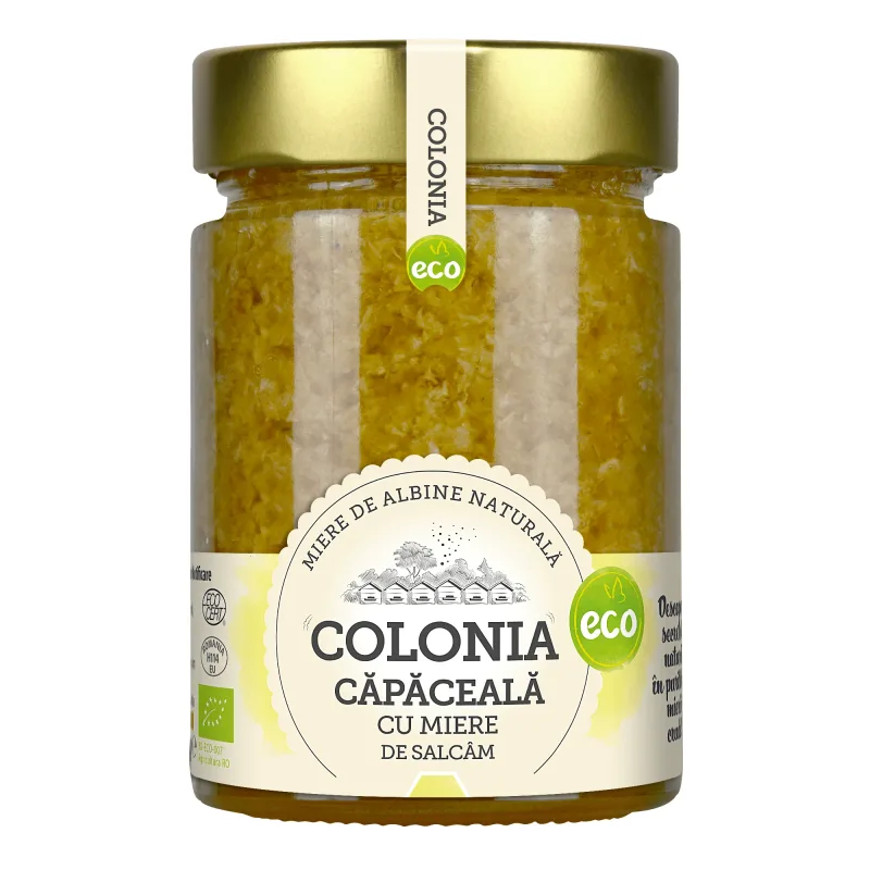 Capaceala cu Miere de Salcam Eco, 420 g, Colonia — preț și oferte