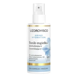 Uzdrovisco Amino Hydration, tonic-mist revitalizant și hidratant, 150 ml