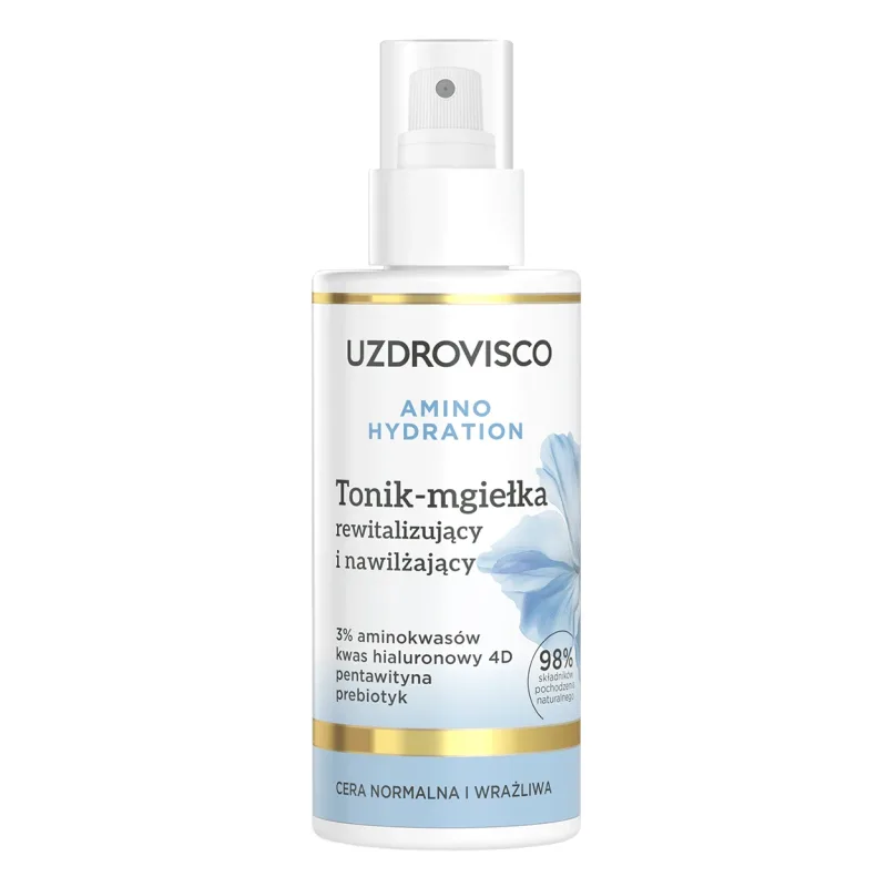 Uzdrovisco Amino Hydration, tonic-mist revitalizant și hidratant, 150 ml — preț și oferte