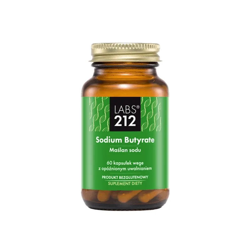 Labs212 Butirat de sodiu, butirat de sodiu, 60 capsule — preț și oferte