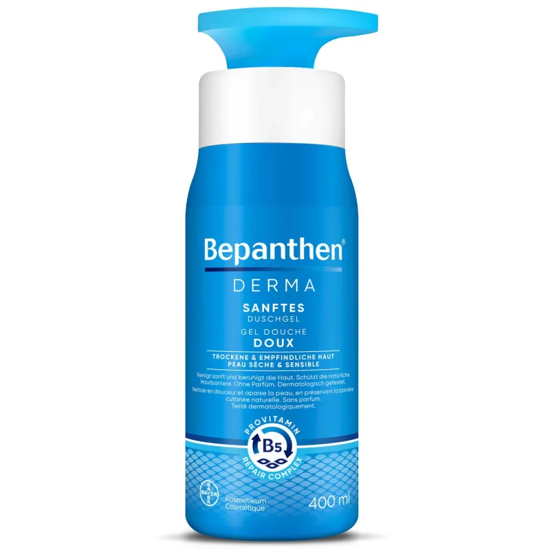Bepanthen Derma, gel de spălare a corpului, 400 ml — preț și oferte