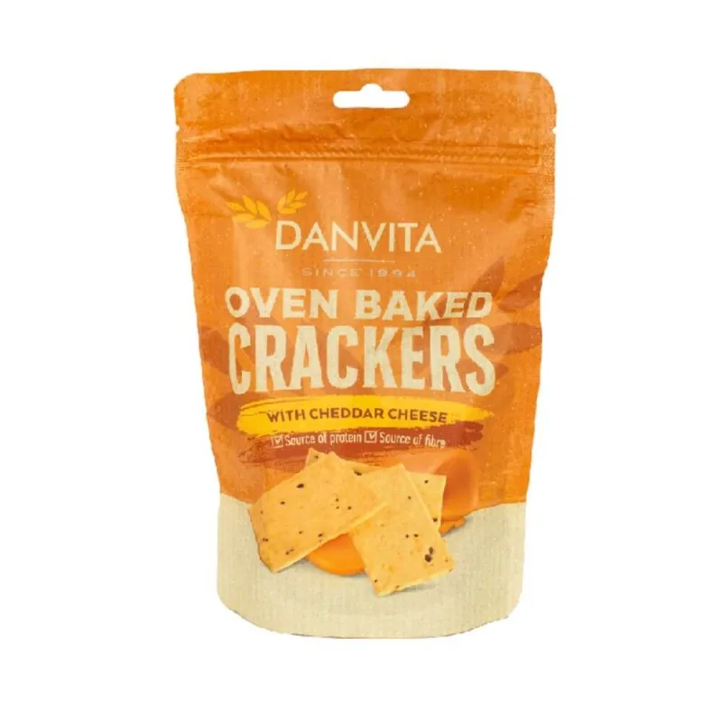 Paine crocanta cu branza cheddar, 100 g, Danvita — preț și oferte