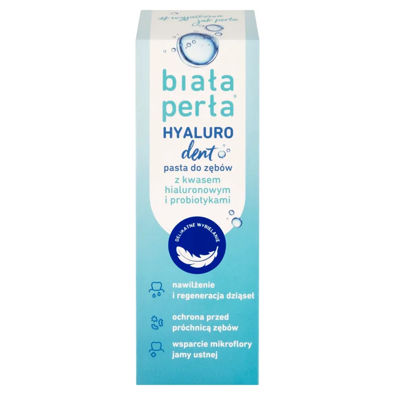 White Pearl Hyaluro Dent, pastă de dinți cu acid hialuronic și probiotice, 75 ml — preț și oferte